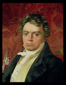 Portrett av Ludwig Van Beethoven (1770-1827)